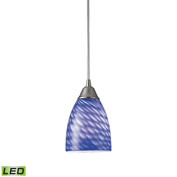 ELK Home - 416-1S-LED - LED Mini Pendant - Arco Baleno - Satin Nickel from Lighting & Bulbs Unlimited in Charlotte, NC