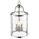 Three Light Pendant from the Payton CH Collection in Chrome Finish by Golden