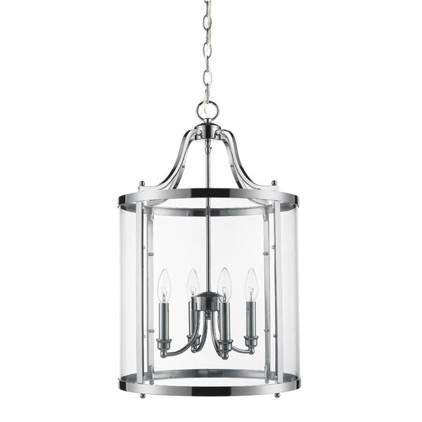 Golden - 1157-4P CH - Four Light Pendant - Payton CH - Chrome from Lighting & Bulbs Unlimited in Charlotte, NC