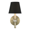 Golden - 3500-1W AB-GRM - One Light Wall Sconce - Waverly AB - Aged Brass from Lighting & Bulbs Unlimited in Charlotte, NC