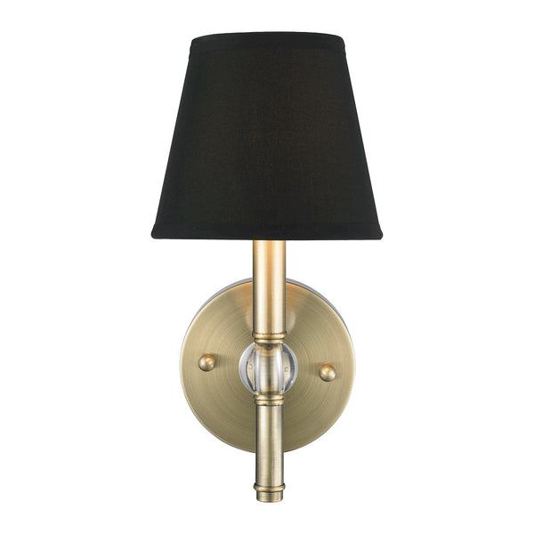 Golden - 3500-1W AB-GRM - One Light Wall Sconce - Waverly AB - Aged Brass from Lighting & Bulbs Unlimited in Charlotte, NC