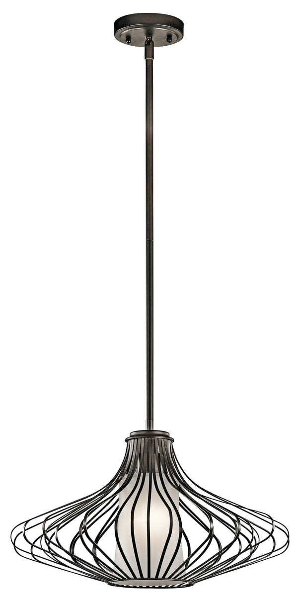 Kichler - 43201OZ - One Light Pendant - No Family - Olde Bronze from Lighting & Bulbs Unlimited in Charlotte, NC