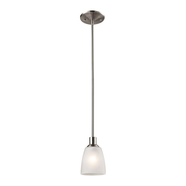 ELK Home - 1301PS/20 - One Light Mini Pendant - Jackson - Brushed Nickel from Lighting & Bulbs Unlimited in Charlotte, NC
