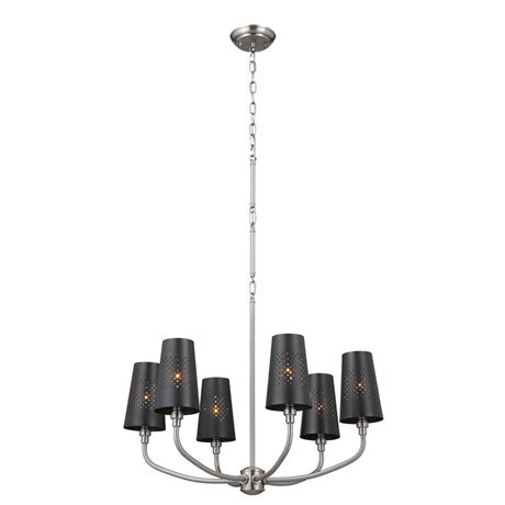 Kichler - 52508CLP - Six Light Chandelier - Adeena - Classic Pewter from Lighting & Bulbs Unlimited in Charlotte, NC