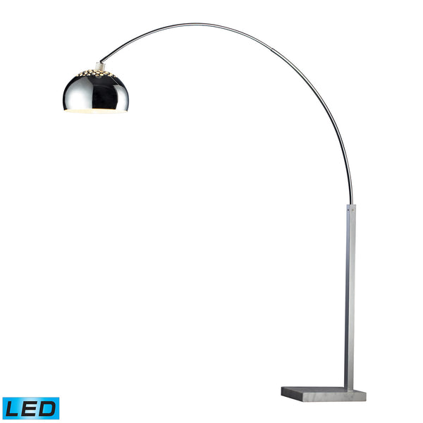 ELK Home - D1428-LED - LED Floor Lamp - Penbrook - Polished Nickel from Lighting & Bulbs Unlimited in Charlotte, NC