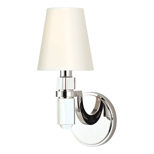 Hudson Valley - 981-PN-WS - One Light Wall Sconce - Dayton - Polished Nickel from Lighting & Bulbs Unlimited in Charlotte, NC