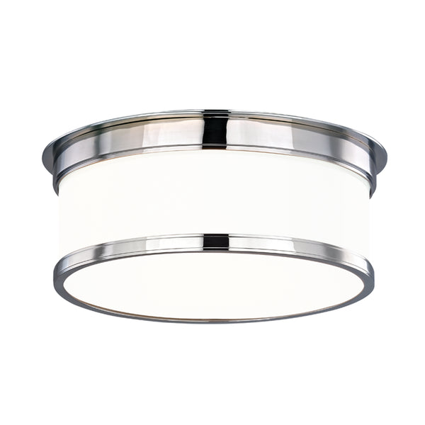 Hudson Valley - 712-PC - Two Light Flush Mount - Geneva - Polished Chrome from Lighting & Bulbs Unlimited in Charlotte, NC