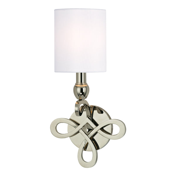 Hudson Valley - 7211-PN - One Light Wall Sconce - Pawling - Polished Nickel from Lighting & Bulbs Unlimited in Charlotte, NC