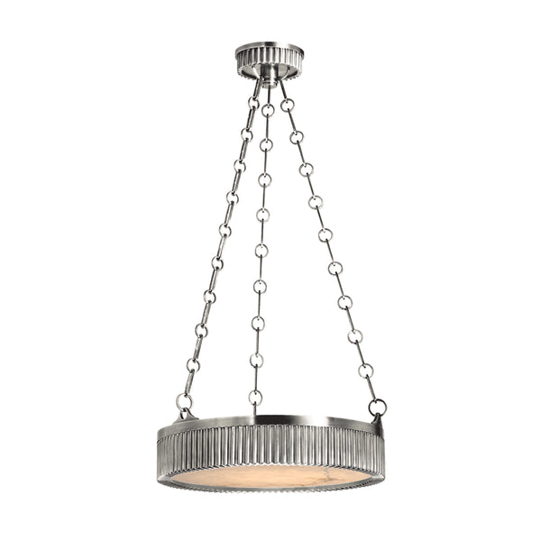 Hudson Valley - 516-PN - Four Light Pendant - Lynden - Polished Nickel from Lighting & Bulbs Unlimited in Charlotte, NC