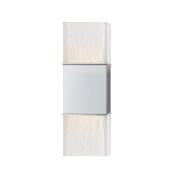 Hudson Valley - 282-PC - Two Light Wall Sconce - Aurora - Polished Chrome from Lighting & Bulbs Unlimited in Charlotte, NC