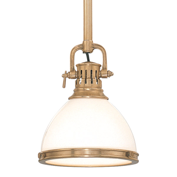 Hudson Valley - 2622-AGB - One Light Pendant - Randolph - Aged Brass from Lighting & Bulbs Unlimited in Charlotte, NC