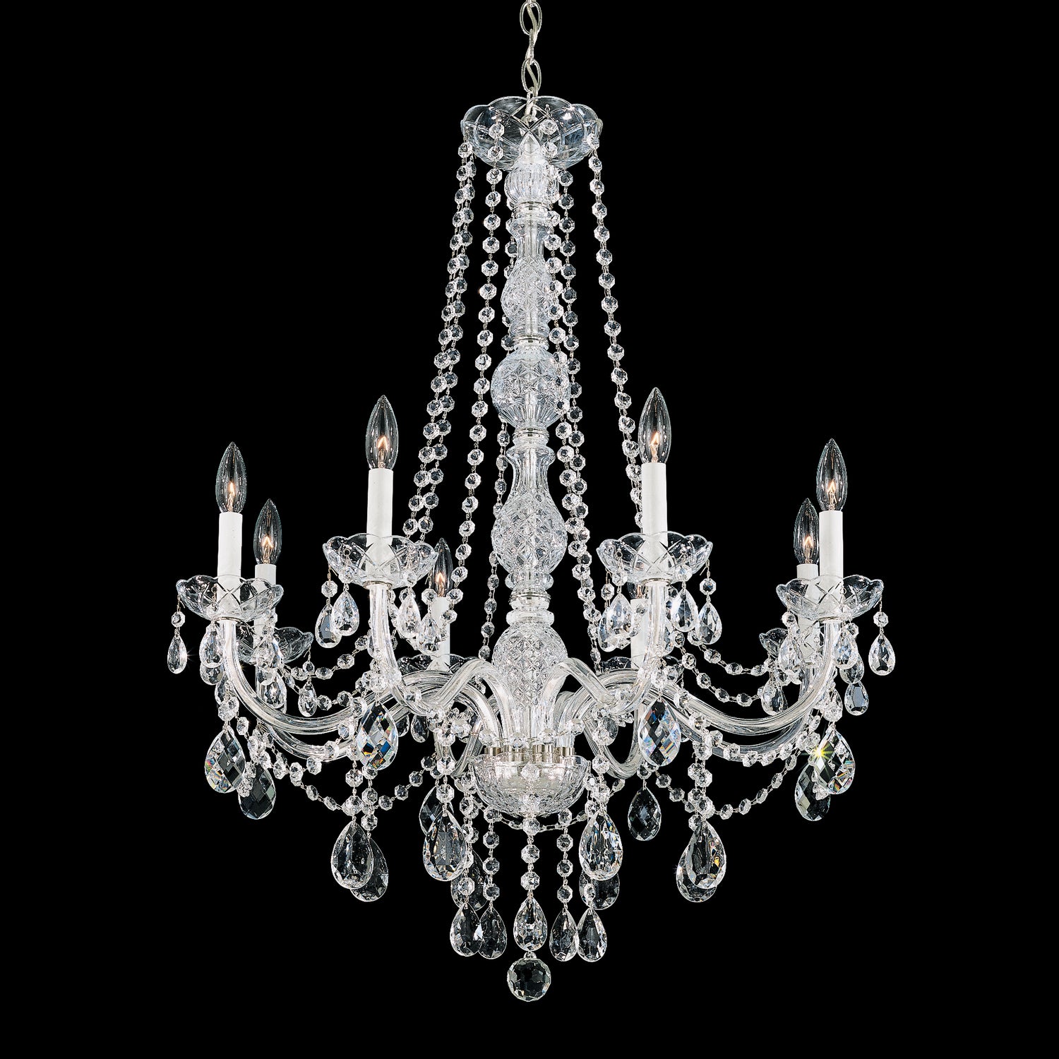 Schonbek - 1305-40H - Eight Light Chandelier - Arlington - Silver from Lighting & Bulbs Unlimited in Charlotte, NC