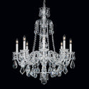 Schonbek - 5737BK - Eight Light Chandelier - Hamilton - Jet Black from Lighting & Bulbs Unlimited in Charlotte, NC