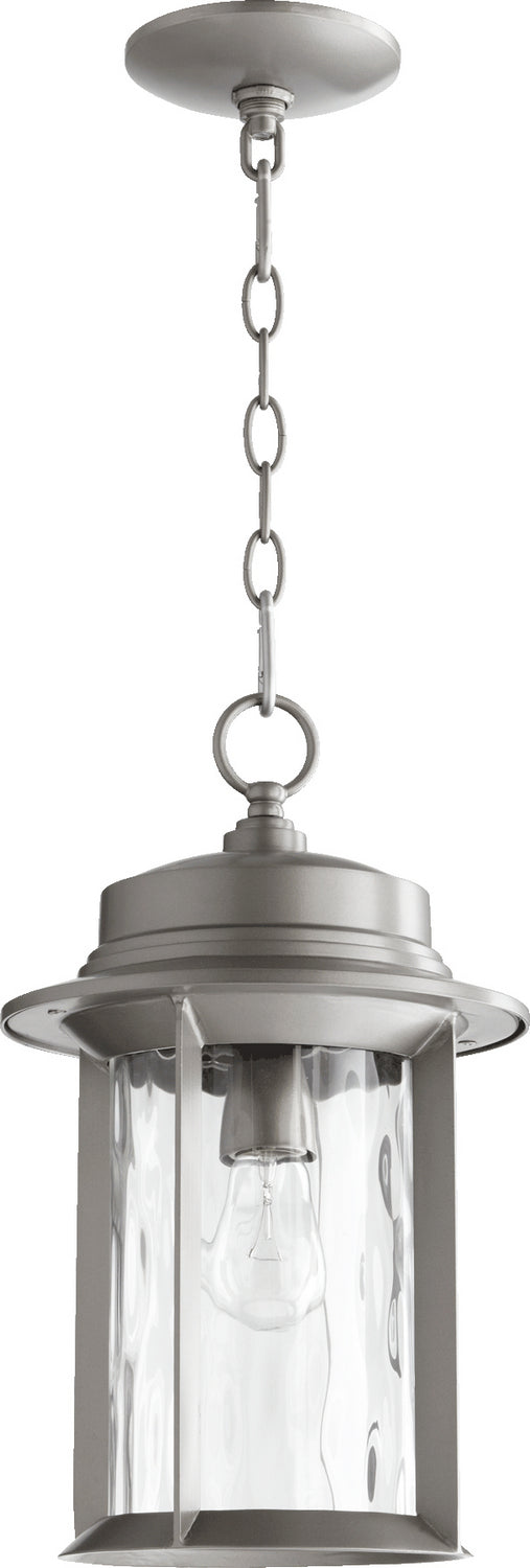 Quorum - 7247-9-3 - One Light Pendant - Charter - Graphite from Lighting & Bulbs Unlimited in Charlotte, NC