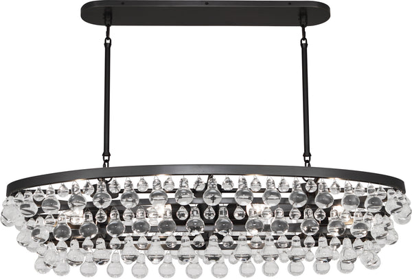 Robert Abbey - Z1007 - Eight Light Chandelier - Bling - Deep Patina Bronze from Lighting & Bulbs Unlimited in Charlotte, NC