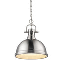 Golden - 3602-L PW-PW - One Light Pendant - Duncan PW - Pewter from Lighting & Bulbs Unlimited in Charlotte, NC