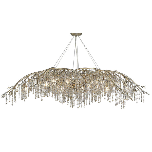 24 Light Chandelier from the Autumn Twilight MG Collection in Mystic Gold Finish by Golden