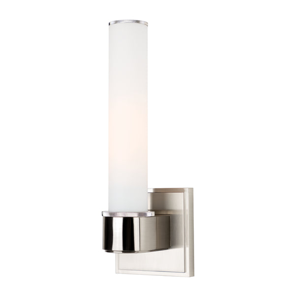 Hudson Valley - 1261-SN - One Light Bath Bracket - Mill Valley - Satin Nickel from Lighting & Bulbs Unlimited in Charlotte, NC