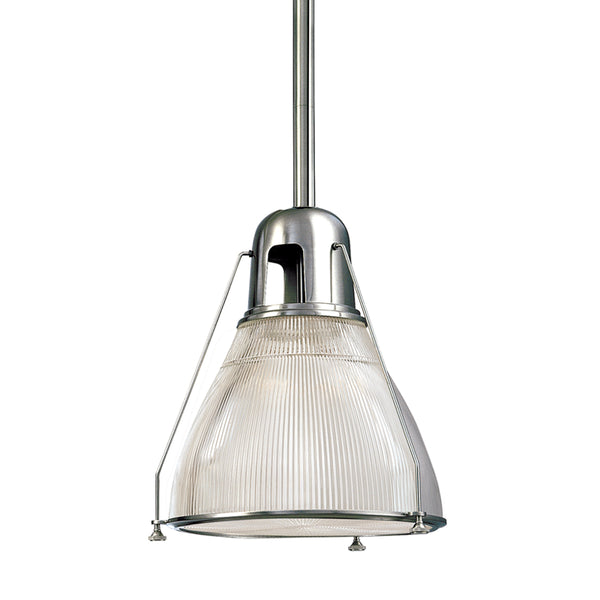 Hudson Valley - 7308-PN - One Light Pendant - Haverhill - Polished Nickel from Lighting & Bulbs Unlimited in Charlotte, NC