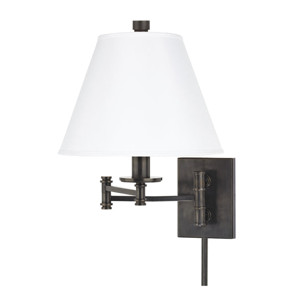 Hudson Valley - 7721-OB-WS - One Light Wall Sconce - Claremont - Old Bronze from Lighting & Bulbs Unlimited in Charlotte, NC