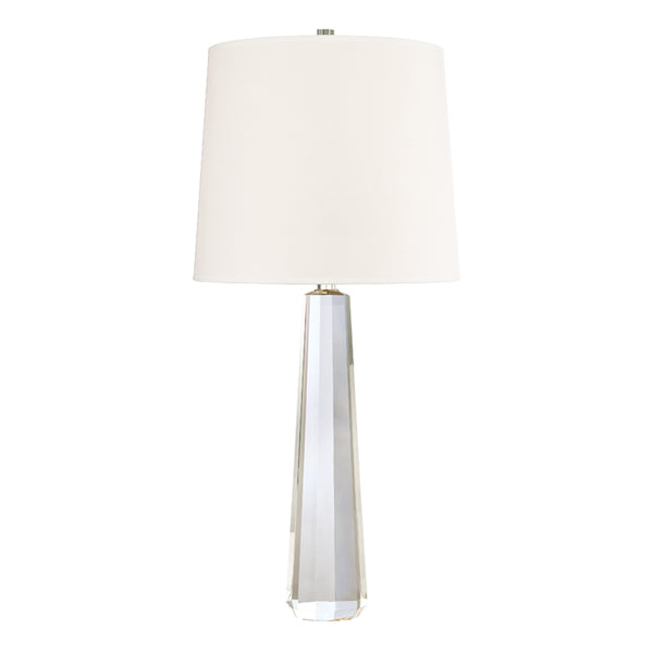Hudson Valley - L887-PN-WS - One Light Table Lamp - Taylor - Polished Nickel from Lighting & Bulbs Unlimited in Charlotte, NC
