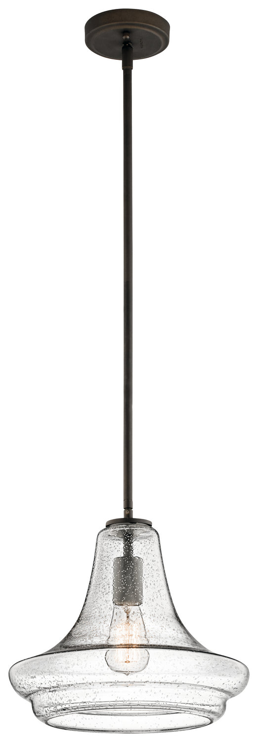 Kichler - 42328OZCS - One Light Pendant - Everly - Olde Bronze from Lighting & Bulbs Unlimited in Charlotte, NC