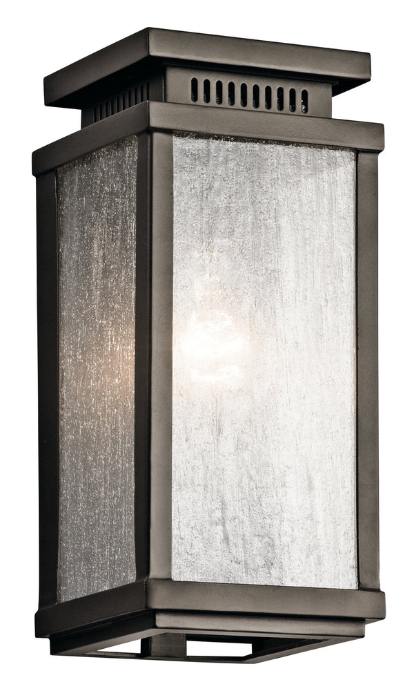 Kichler - 49384OZ - One Light Outdoor Wall Mount - Manningham - Olde Bronze from Lighting & Bulbs Unlimited in Charlotte, NC