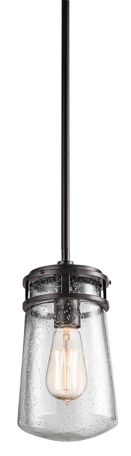 Kichler - 49447AZ - One Light Outdoor Pendant - Lyndon - Architectural Bronze from Lighting & Bulbs Unlimited in Charlotte, NC
