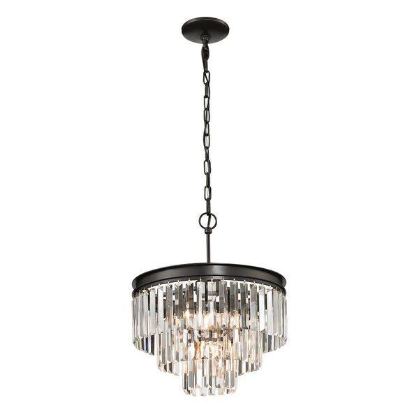 ELK Home - 14212/3+1 - Four Light Chandelier - Palacial - Oil Rubbed Bronze from Lighting & Bulbs Unlimited in Charlotte, NC