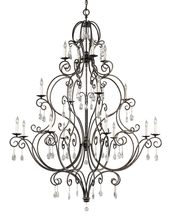 Generation Lighting - F2110/8+4+4MBZ - 16 Light Chandelier - Chateau - Mocha Bronze from Lighting & Bulbs Unlimited in Charlotte, NC