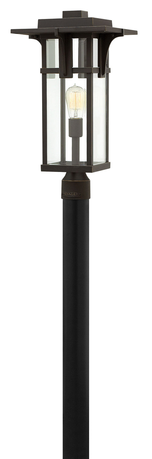 Hinkley - 2321OZ - LED Post Top/ Pier Mount - Manhattan - Oil Rubbed Bronze from Lighting & Bulbs Unlimited in Charlotte, NC