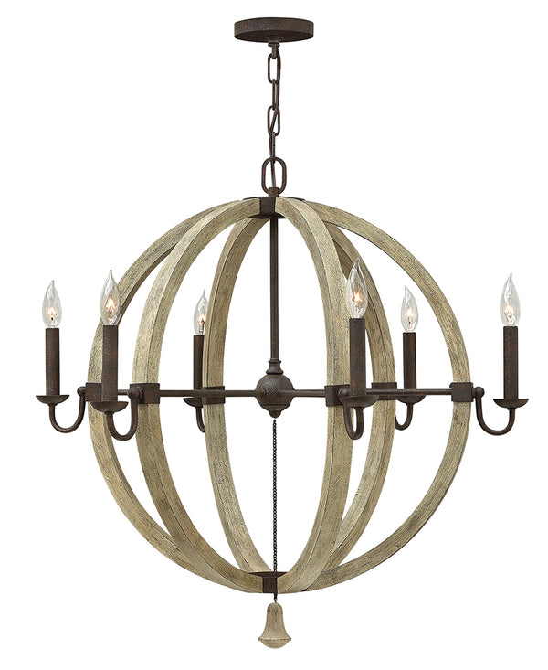 Fredrick Ramond - FR40566IRR - LED Chandelier - Middlefield - Iron Rust from Lighting & Bulbs Unlimited in Charlotte, NC