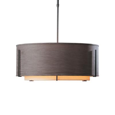Three Light Pendant from the Exos Collection by Hubbardton Forge