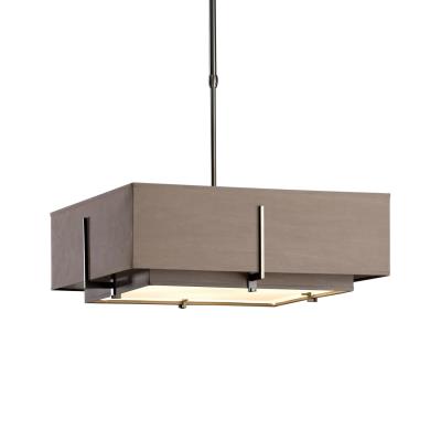 Four Light Pendant from the Exos Collection by Hubbardton Forge