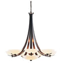 Nine Light Chandelier from the Aegis Collection by Hubbardton Forge