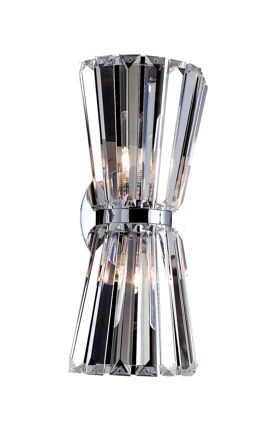 Allegri - 11272-010-FR001 - Two Light Wall Sconce - Armanno - Chrome from Lighting & Bulbs Unlimited in Charlotte, NC