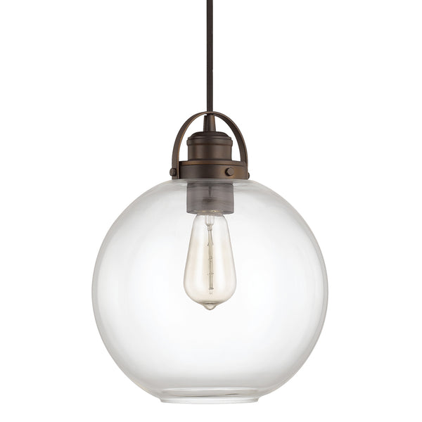 Capital Lighting - 4641BB-136 - One Light Pendant - Dean - Burnished Bronze from Lighting & Bulbs Unlimited in Charlotte, NC