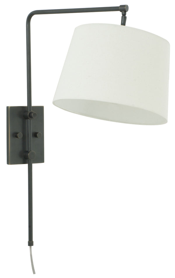 One Light Wall Sconce from the Crown Point Collection in Oil Rubbed Bronze Finish by House of Troy