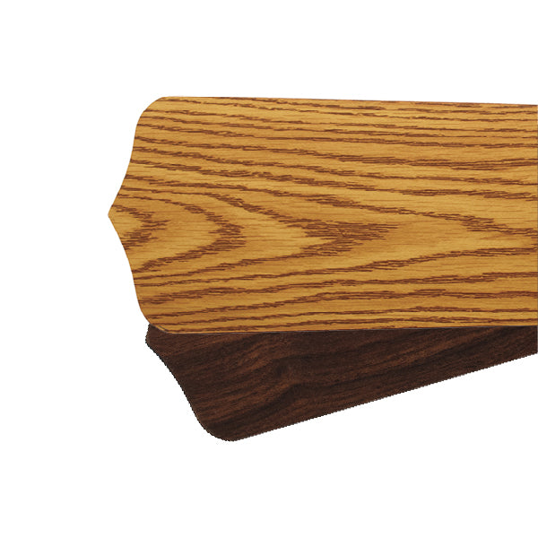 Quorum - 5255024111 - Fan Blades - 52 in. Fan Blade Series - Medium Oak / Walnut from Lighting & Bulbs Unlimited.