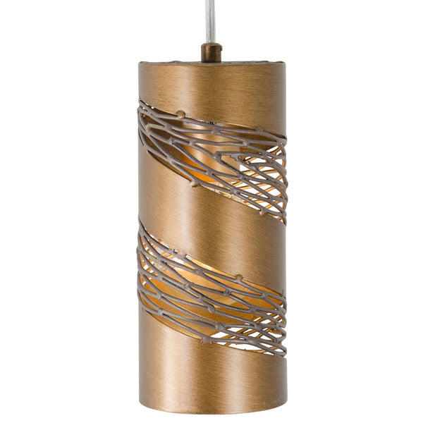 Varaluz - 240M01HO - One Light Mini Pendant - Flow - Hammered Ore from Lighting & Bulbs Unlimited in Charlotte, NC