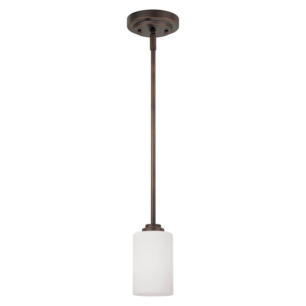 Millennium - 7251-RBZ - One Light Pendant - Bristo - Rubbed Bronze from Lighting & Bulbs Unlimited in Charlotte, NC