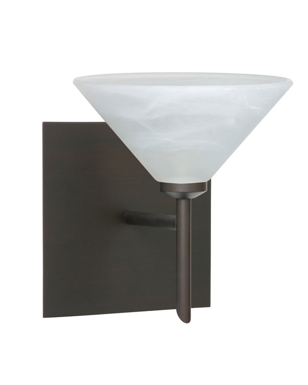 Besa - 1SW-117652-BR-SQ - One Light Wall Sconce - Kona - Bronze from Lighting & Bulbs Unlimited in Charlotte, NC