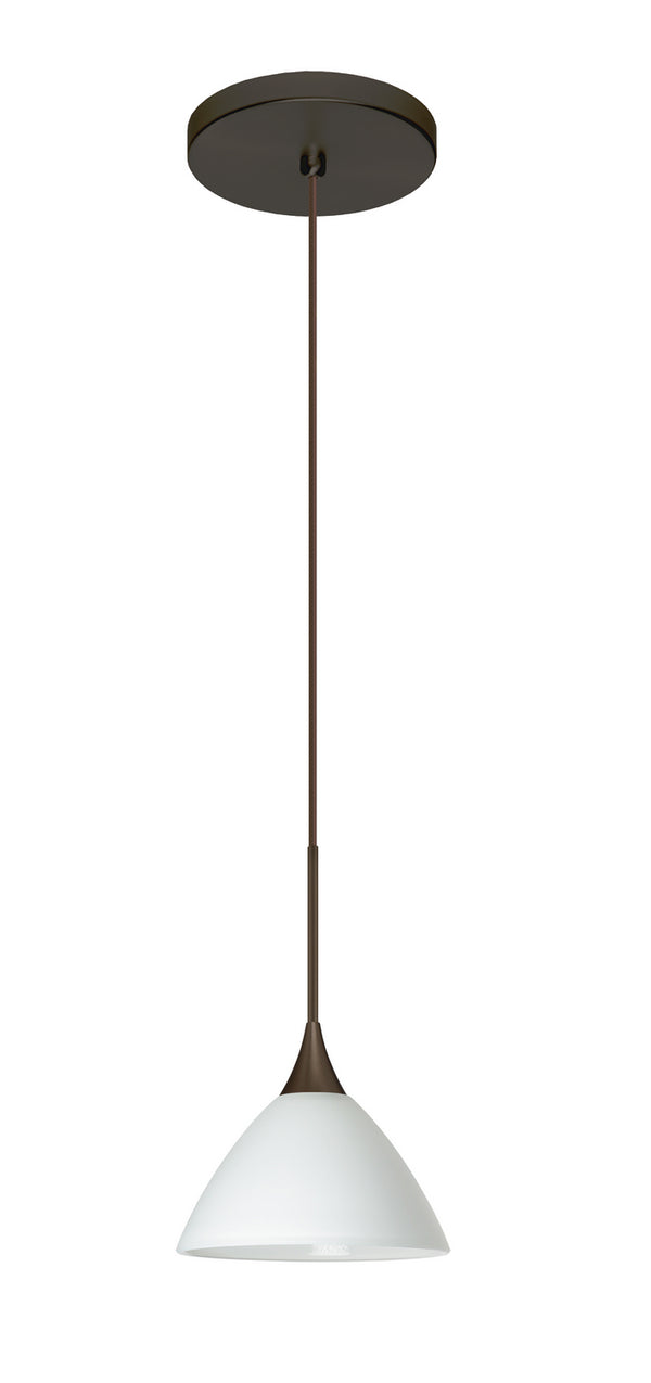 Besa - 1XT-174307-BR - One Light Pendant - Domi - Bronze from Lighting & Bulbs Unlimited in Charlotte, NC