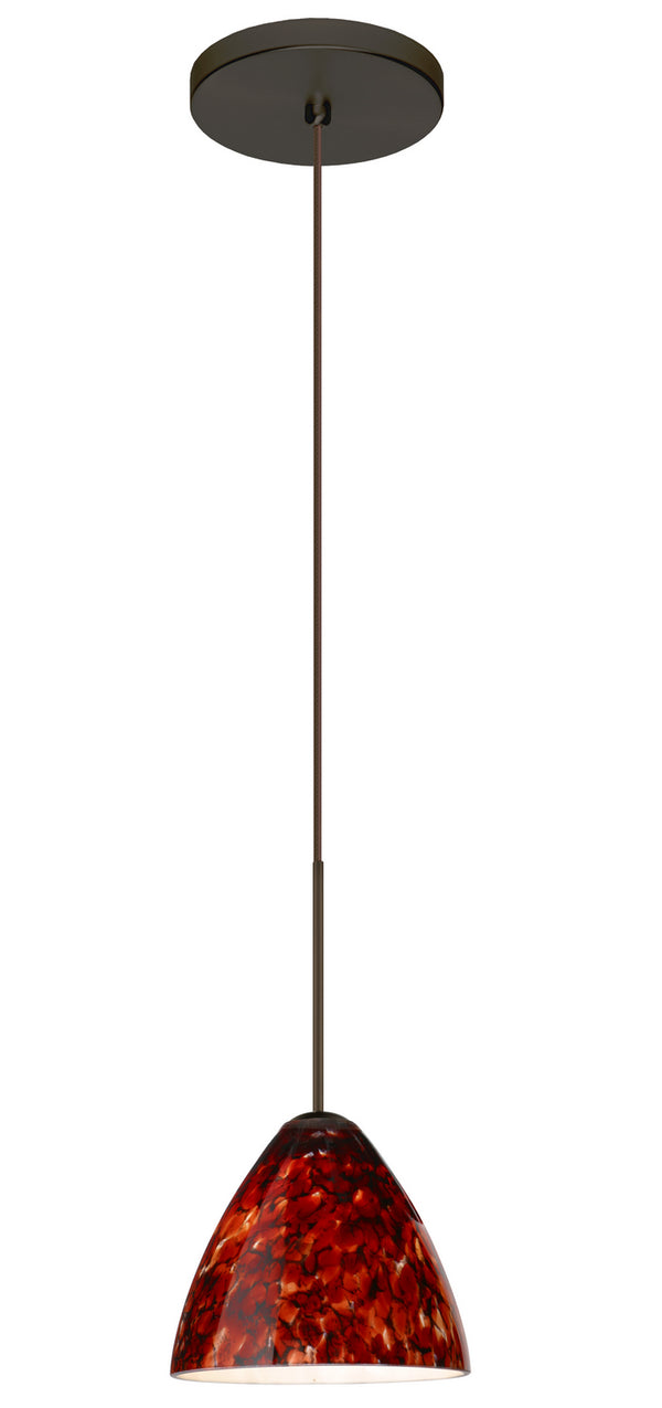 Besa - 1XT-177941-BR - One Light Pendant - Mia - Bronze from Lighting & Bulbs Unlimited in Charlotte, NC