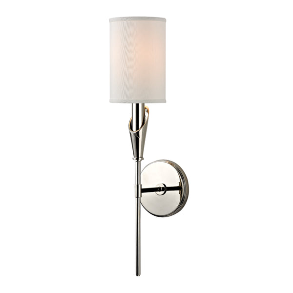 Hudson Valley - 1311-PN - One Light Wall Sconce - Tate - Polished Nickel from Lighting & Bulbs Unlimited in Charlotte, NC