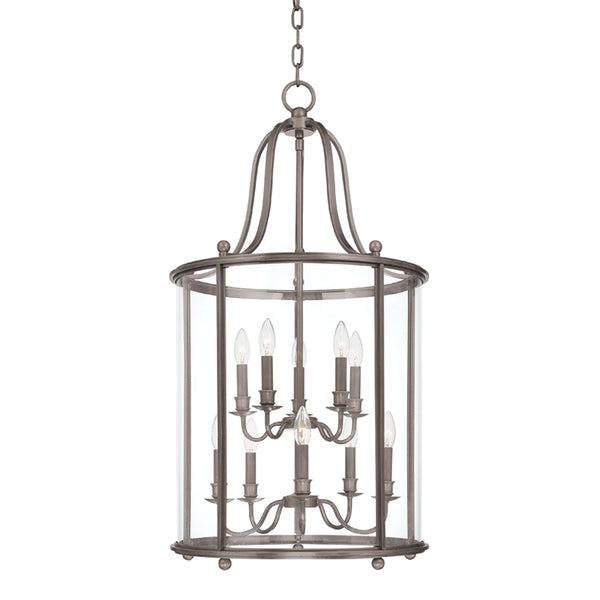 Hudson Valley - 1320-AN - Ten Light Pendant - Mansfield - Antique Nickel from Lighting & Bulbs Unlimited in Charlotte, NC
