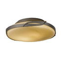 Two Light Flush Mount from the Flora Collection by Hubbardton Forge