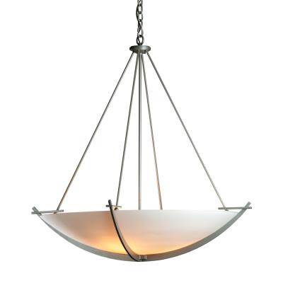 Three Light Chandelier from the Compass Collection by Hubbardton Forge