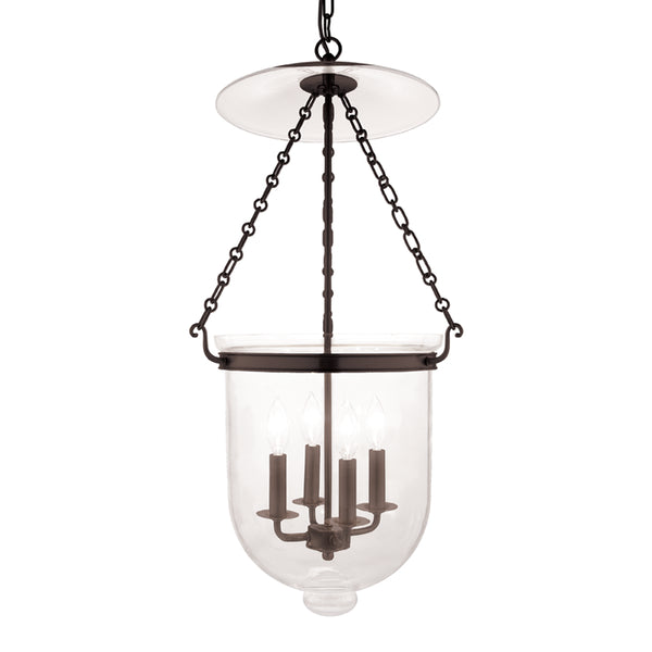 Hudson Valley - 255-OB-C1 - Four Light Pendant - Hampton - Old Bronze from Lighting & Bulbs Unlimited in Charlotte, NC