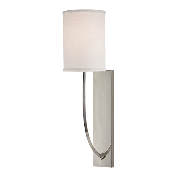 Hudson Valley - 731-PN - One Light Wall Sconce - Colton - Polished Nickel from Lighting & Bulbs Unlimited in Charlotte, NC